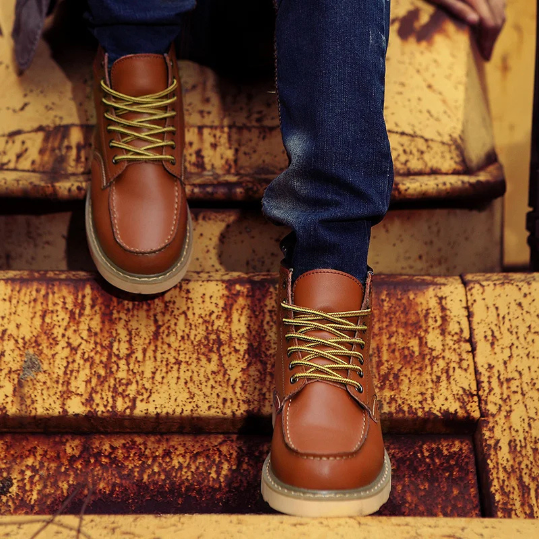 Olsen & Olsen™ Cole | Vintage Læderstøvler
