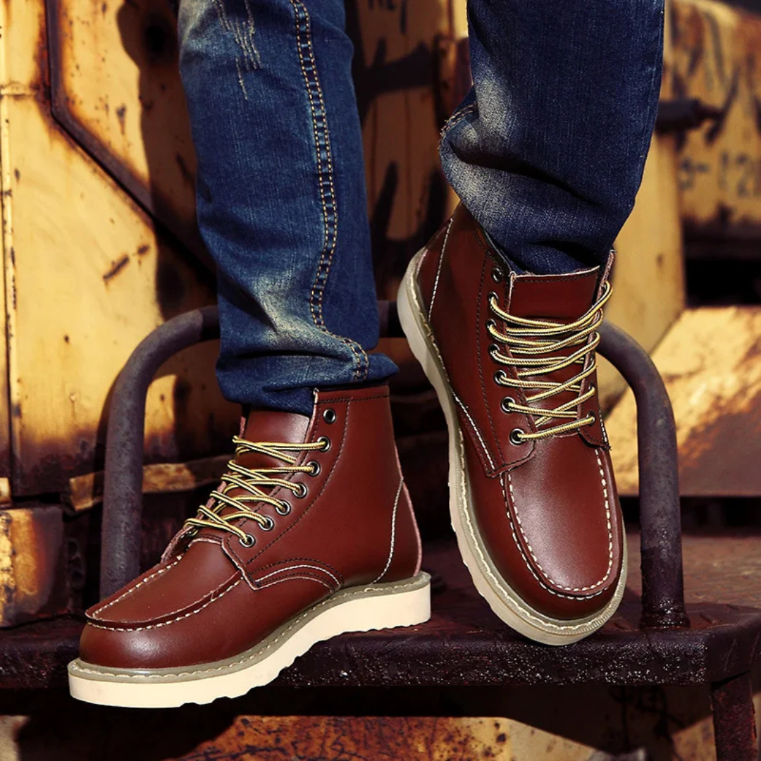 Olsen & Olsen™ Cole | Vintage Læderstøvler
