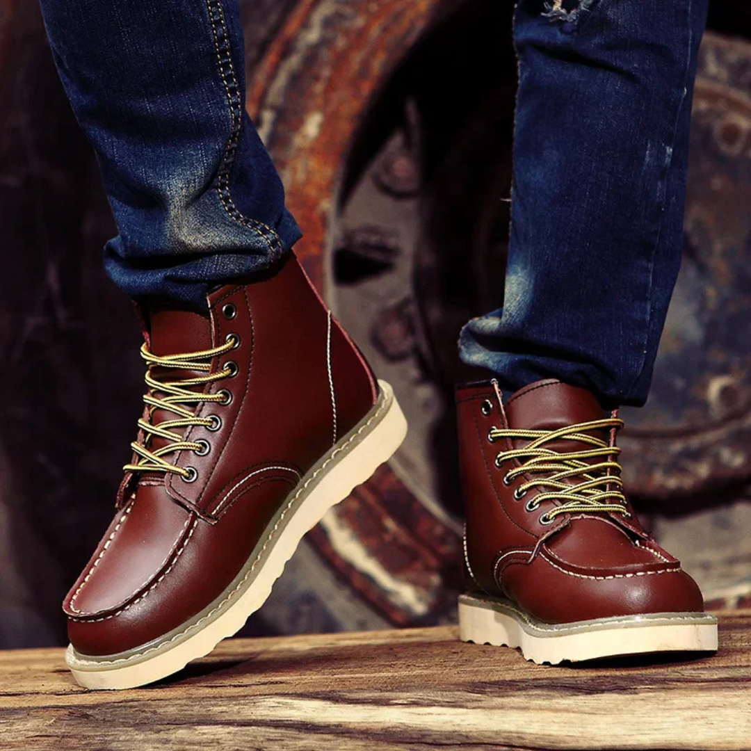 Olsen & Olsen™ Cole | Vintage Læderstøvler